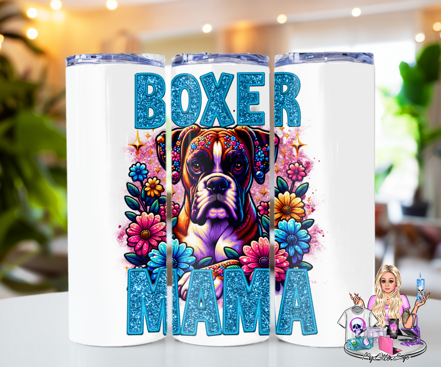 Boxer Mama #1 (Tumbler)
