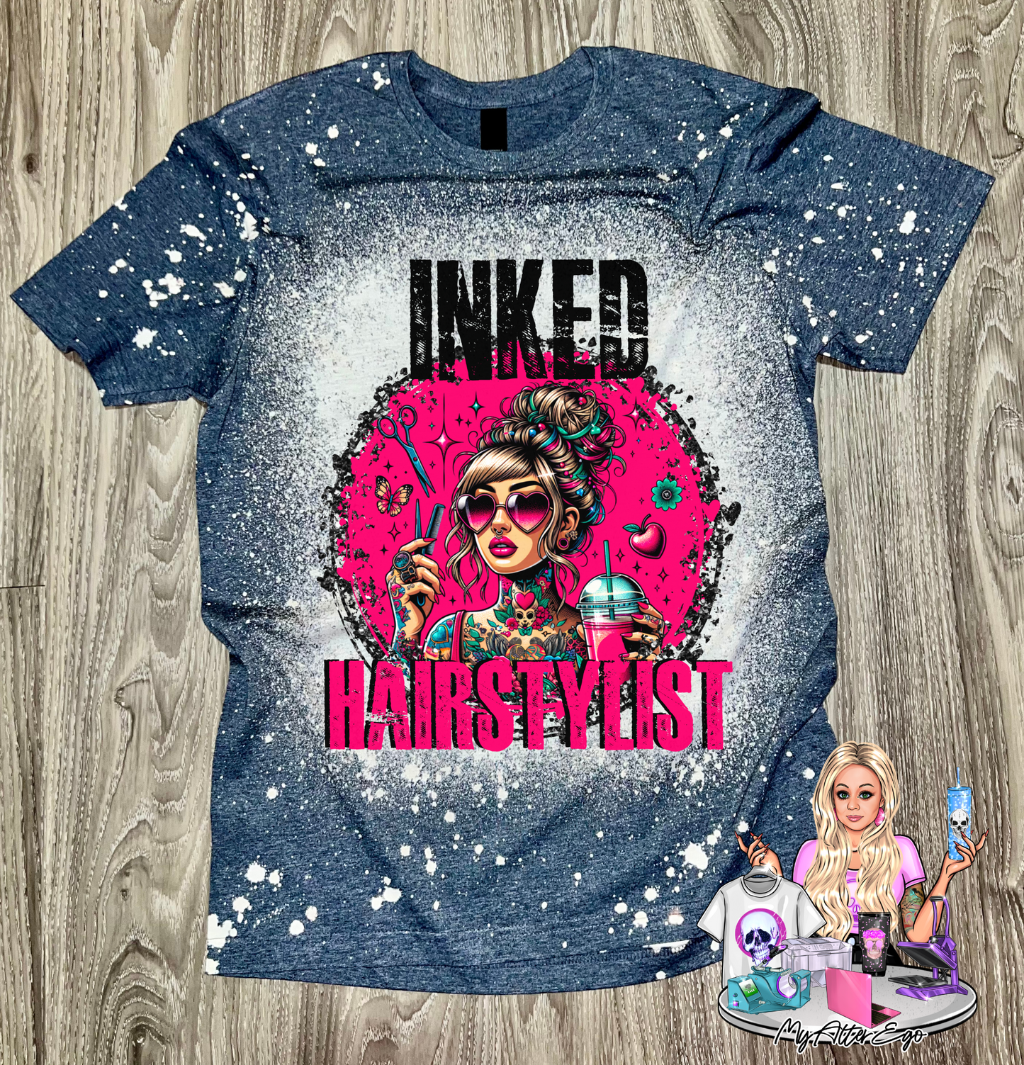 Inked Hairstylist (T-Shirt)