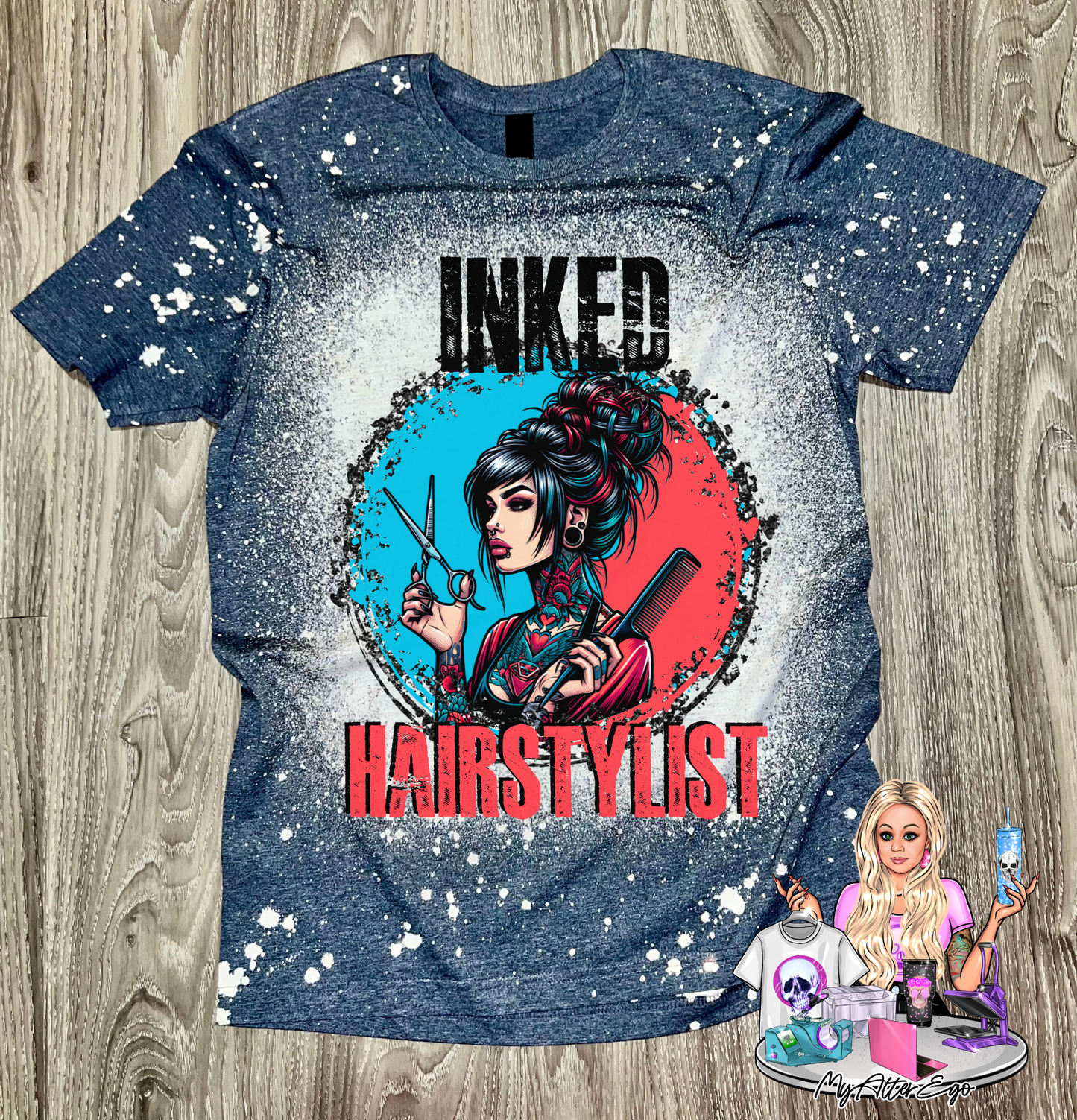 Inked Hairstylist (T-Shirt)