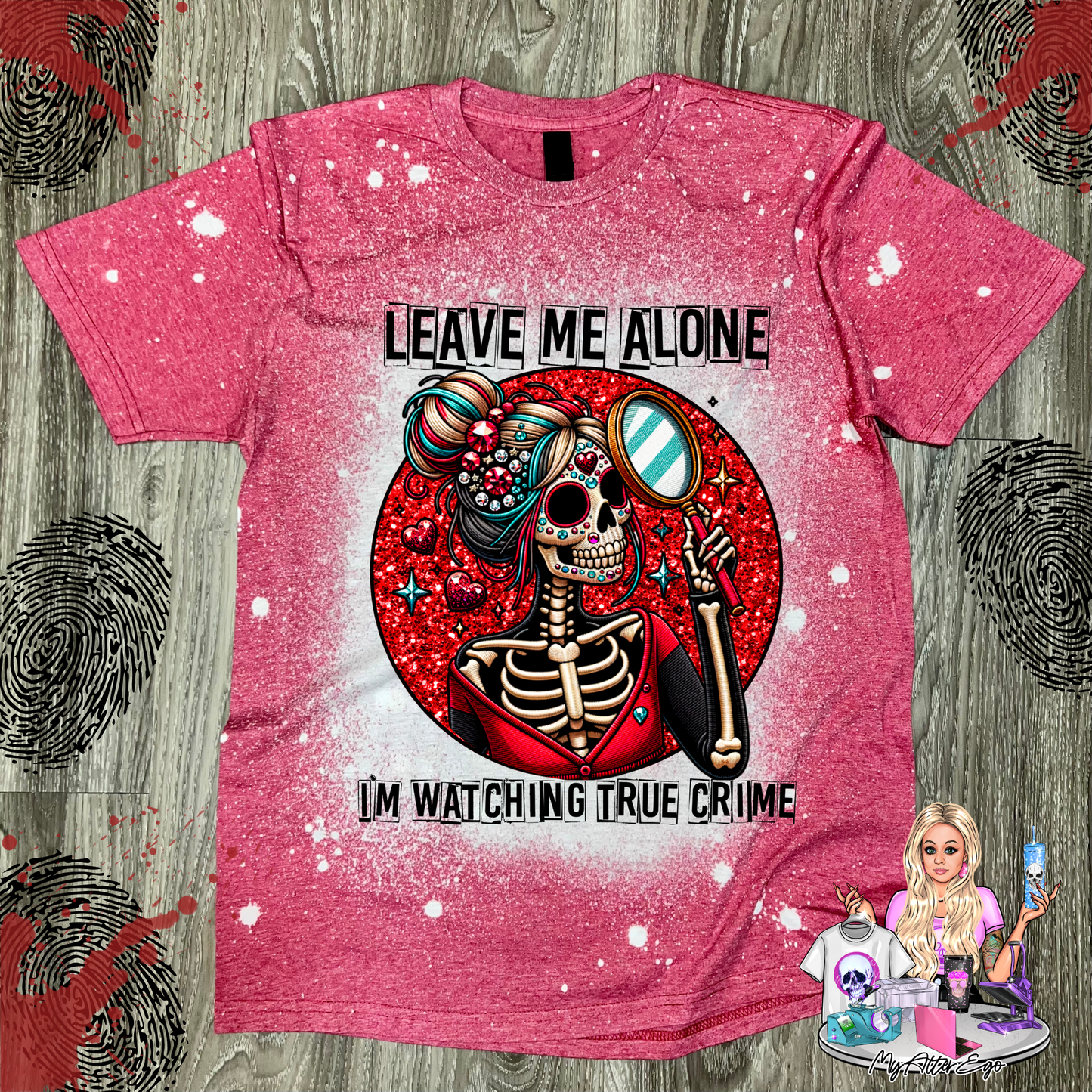 Leave Me Alone I'm Watching True Crime (T-Shirt)