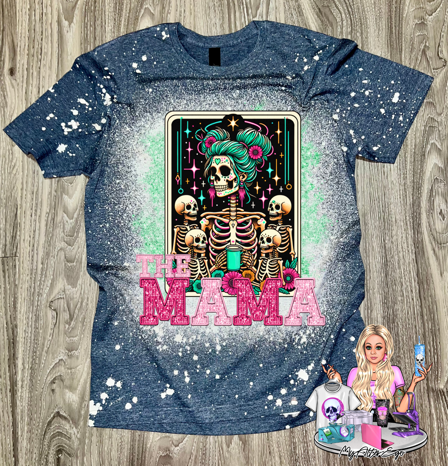 The Mama of 4 Tarot Card (T-Shirt)