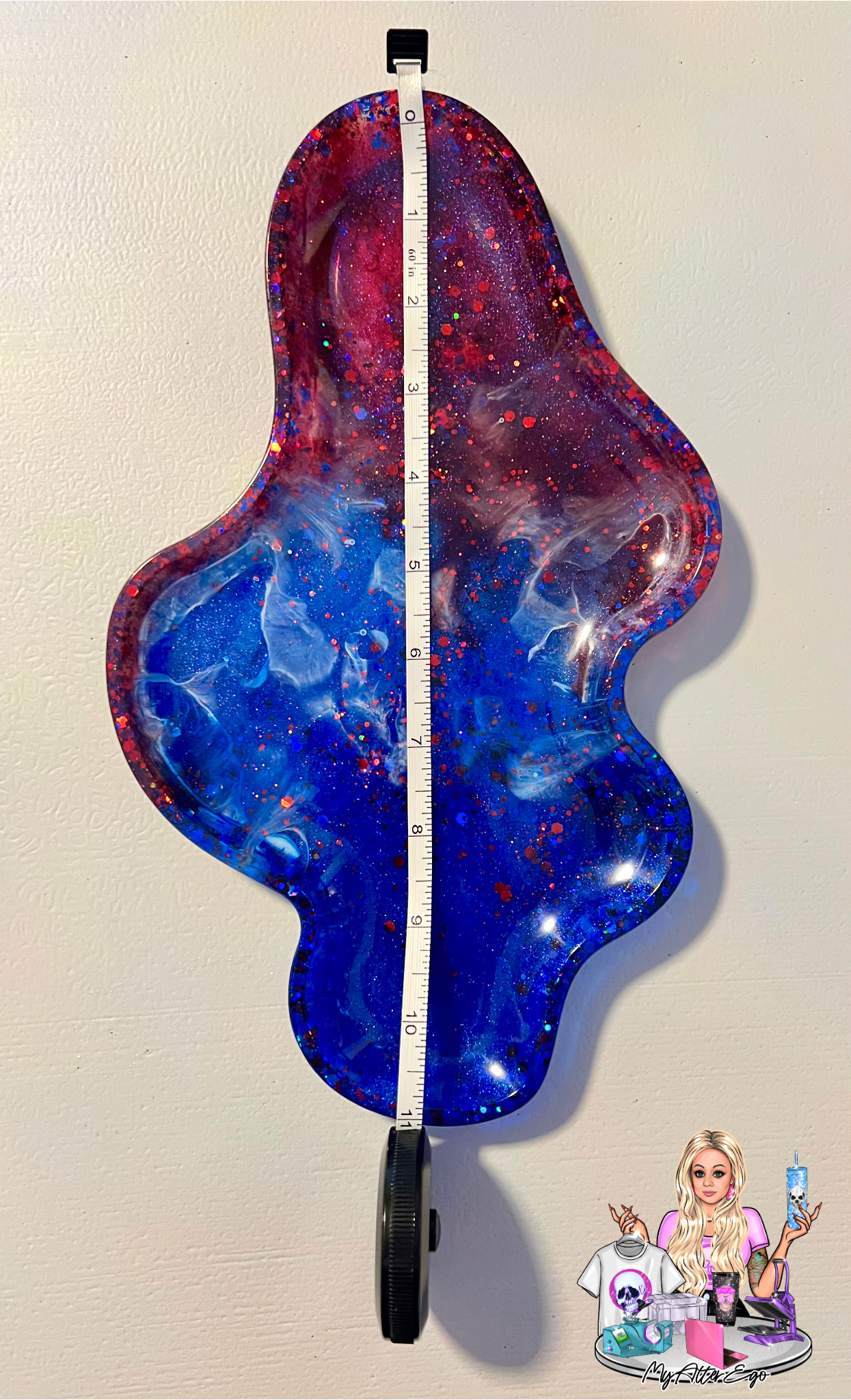 Holographic Freeform Trinket Tray #1