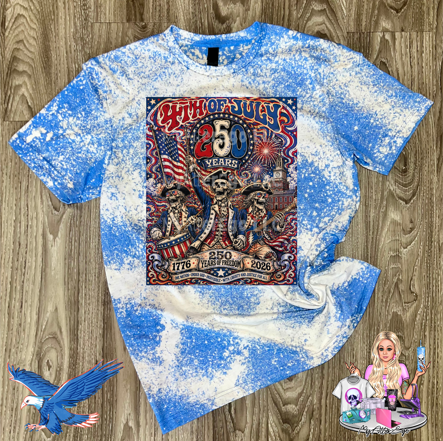 250th Anniversary (Blue T-Shirt)