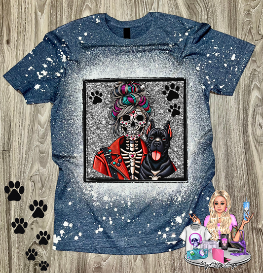 Cane Corso 'Day of the Dead' Mama (T-Shirt)