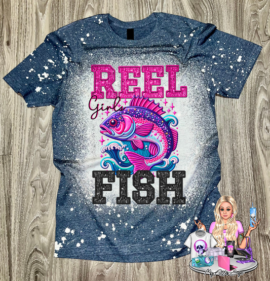Reel Girls Fish (T-Shirt)
