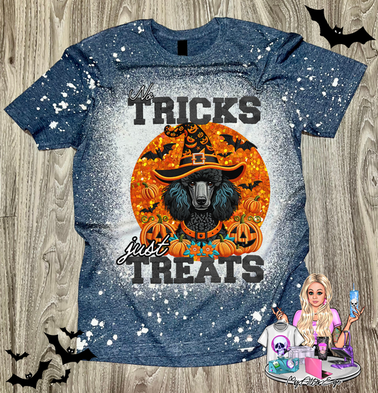 Poodle #2 'No Tricks Just Treats' (T-Shirt)