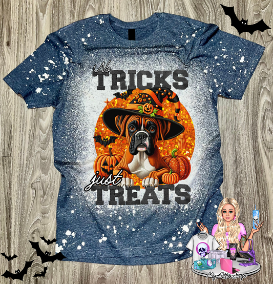 Boxer 'No Tricks Just Treats' (T-Shirt)