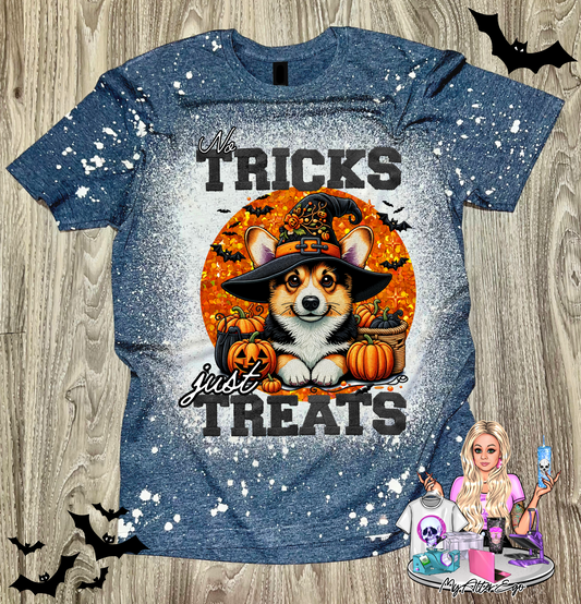 Corgi 'No Tricks Just Treats' (T-Shirt)