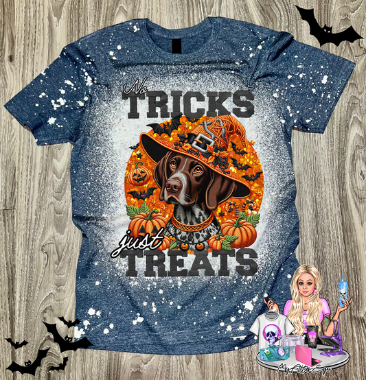German Shorthaired Pointer 'No Tricks Just Treats' (T-Shirt)