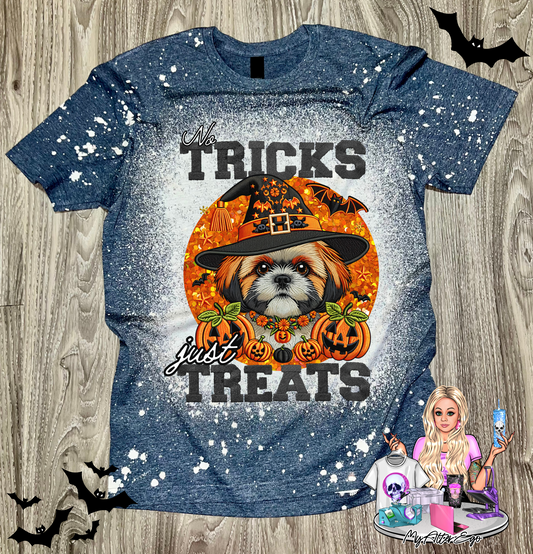 Shih Tzu 'No Tricks Just Treats' (T-Shirt)