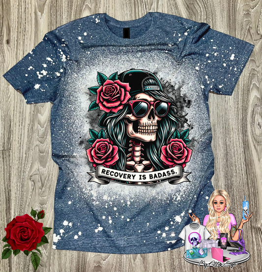 Recovery is Badass 'Female' (T-Shirt)