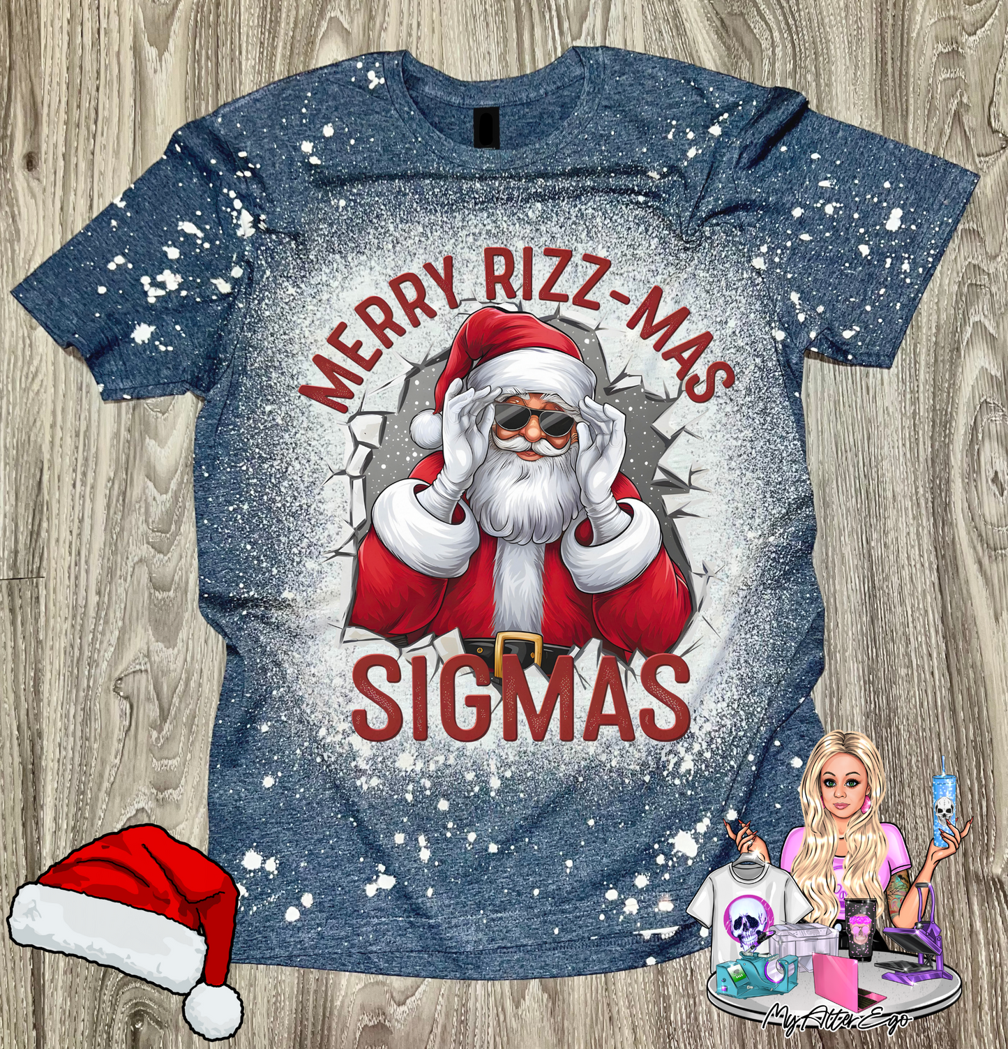 Merry Rizz-mas, Sigmas (Santa T-Shirt)