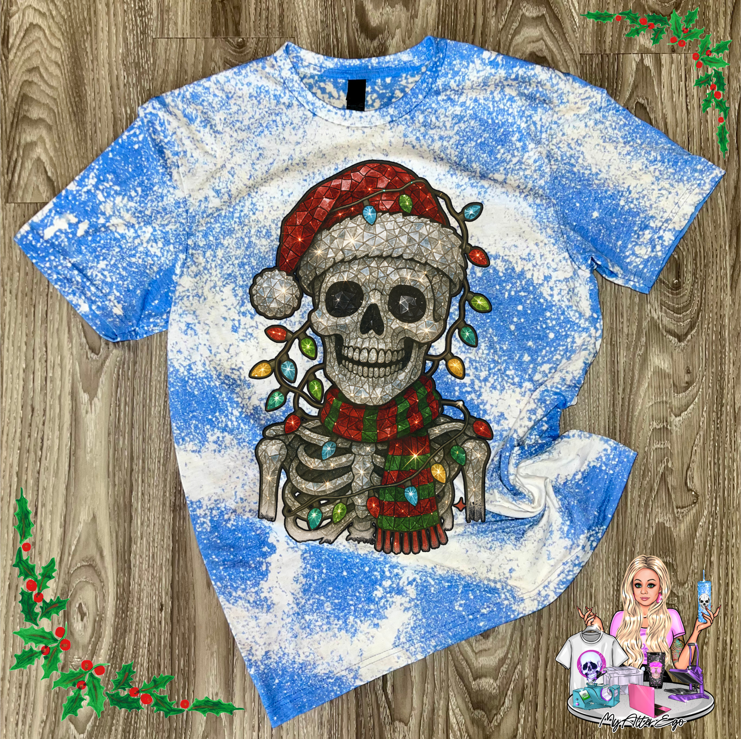 Skeleton Santa (T-Shirt)