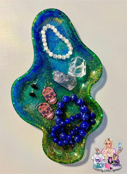 Holographic Freeform Trinket Tray #2