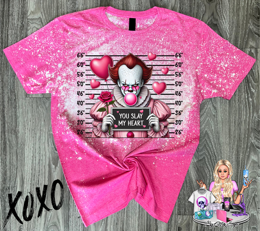 You Slay My Heart (Scary Clown T-Shirt)