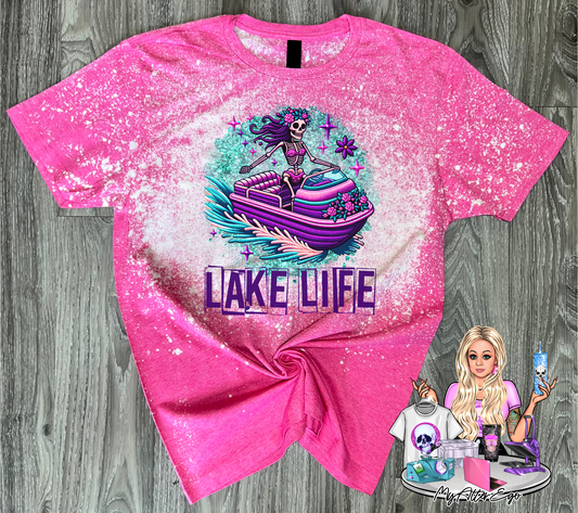 Lake Life (Pink T-Shirt)